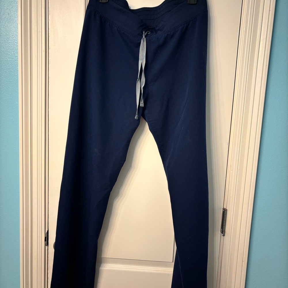 FIGS Women's Navy Blue Livingston Basic Scrub Pants - Medium